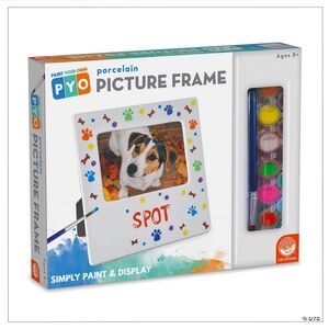 PAINT YOUR OWN PORCELAIN PICTURE FRAME
